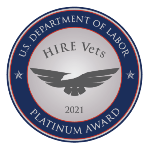 HIRE Vets Platinum Medallion