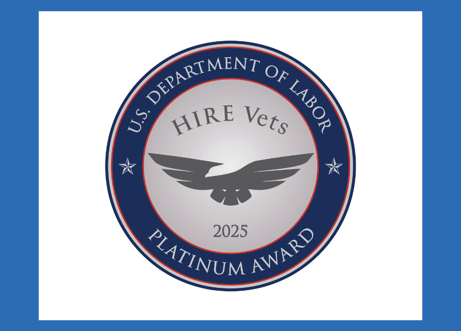 GCubed Awarded 2025 HIRE Vets Medallion in Recognition of Outstanding Commitment to Veteran Employment